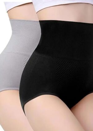 Pack of 2 Women Hipster Black, Grey Panty